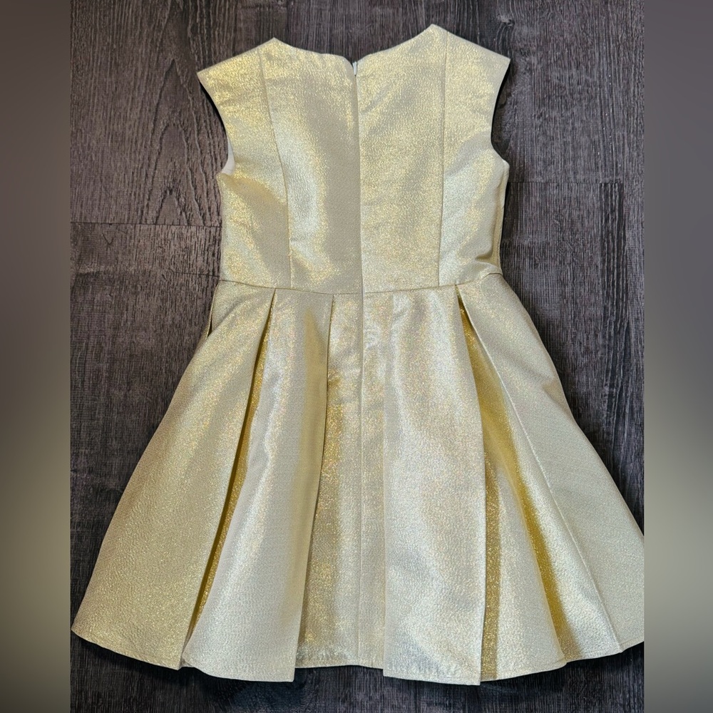 HALABALOO**Gorgeous Gold Party Dress***Size 4T, 6X $189 - Picture 3 of 3